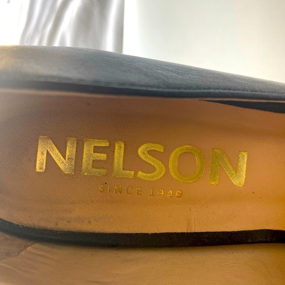 Women’s Black Brazilian Leather Heels Size 7 - Picture 2 of 4